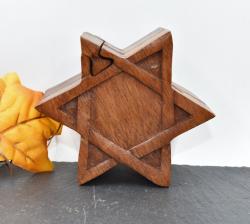Stern Schatulle oder Pentagramm Box für kleine Geschenke von Belanas Schatzkiste